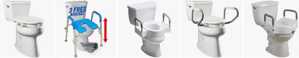 Raised Toilet Seats for seniors