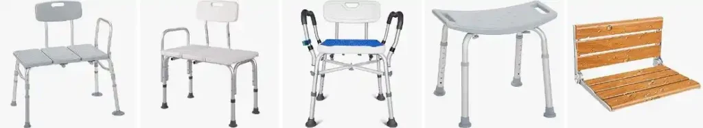 Shower Chairs and Benches for disabled people