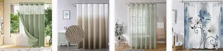 Shower curtains 