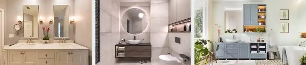 Storage in a bathroom