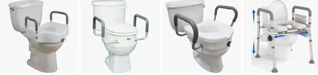 Raised Toilet Seats