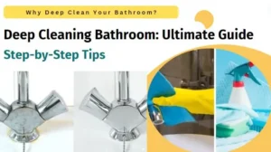 deep bathroom cleaning