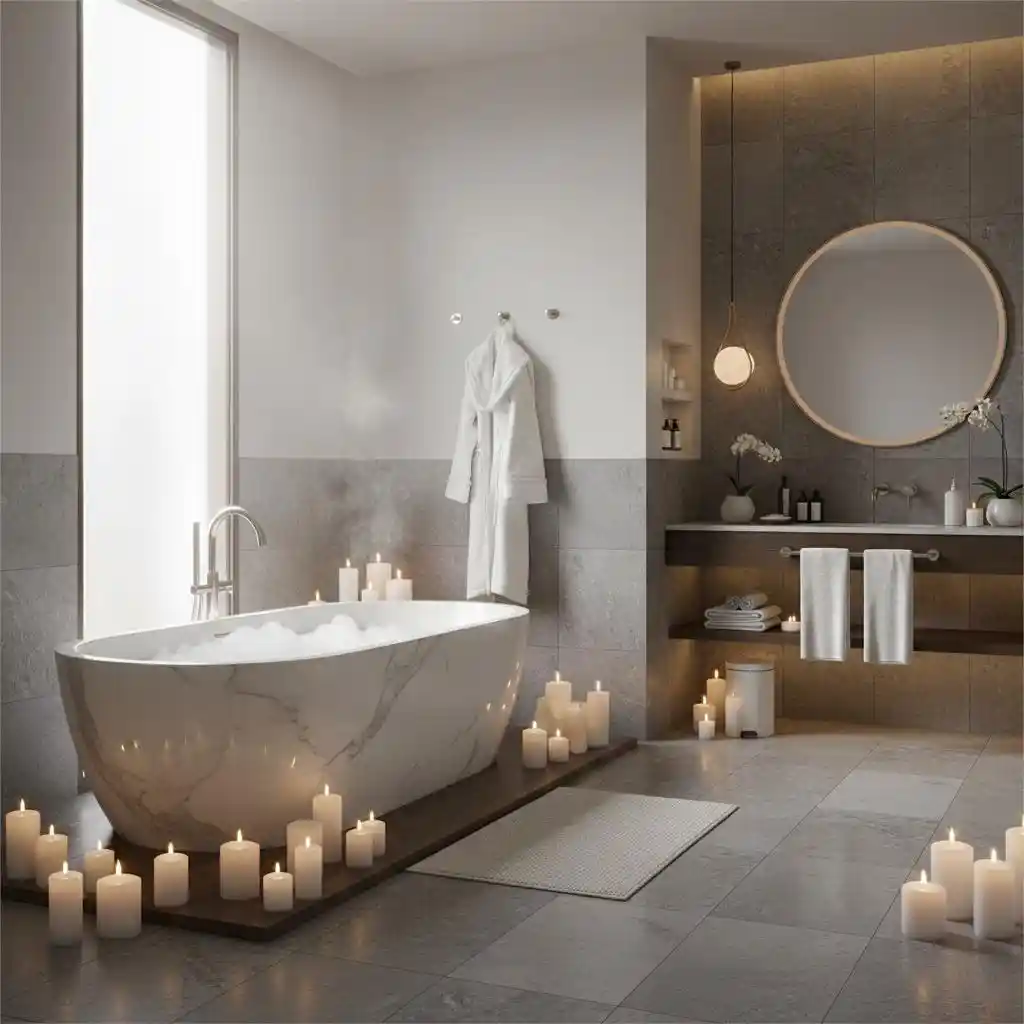 Hotel with Spa Bathroom
